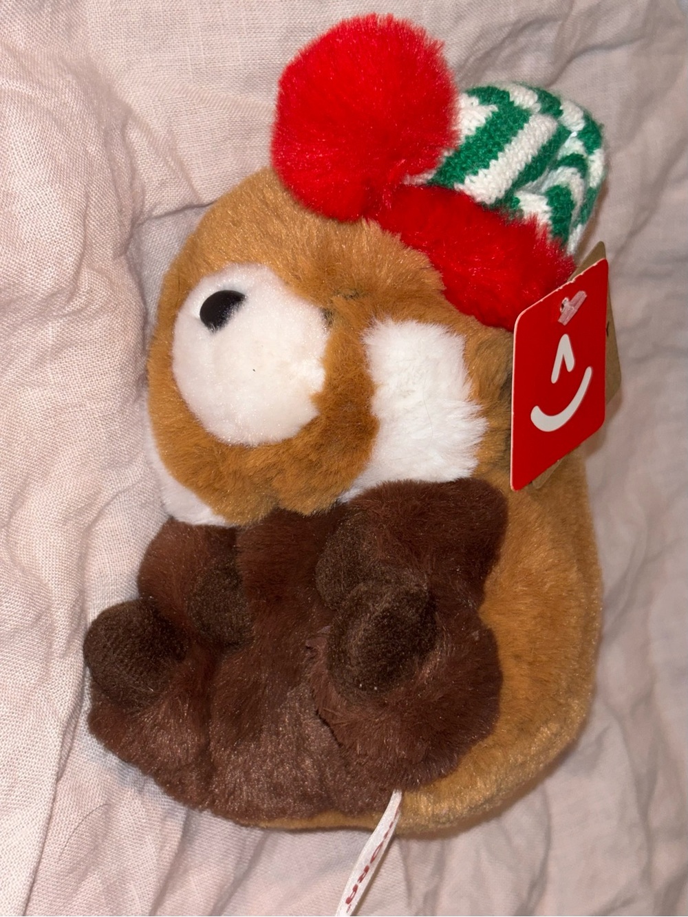 New 5" Aurora RED PANDA Winter Rolly Pets Plush Toy